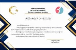 MEZUNİYET DAVETİYESİ (2026)
